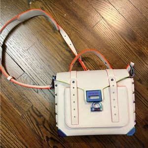 Michael Kors crossbody leather satchel